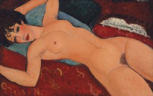 Amadeo Modigliani, Nu Couché (1917)