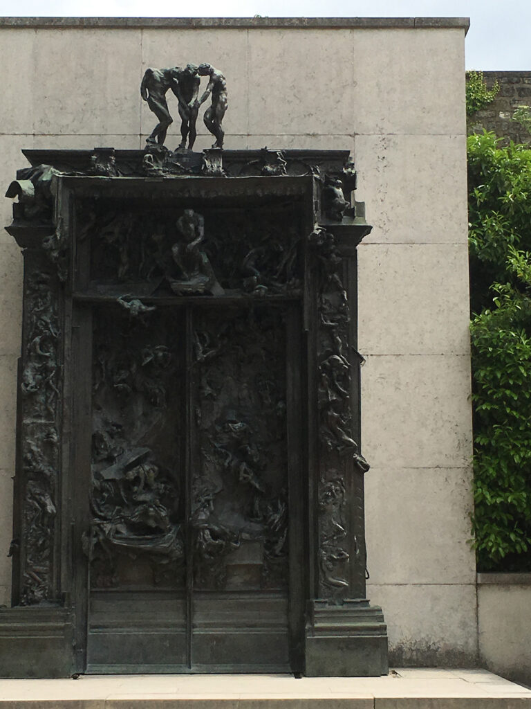 Rodin, Gates of Hell, Rodin Museum, Paris