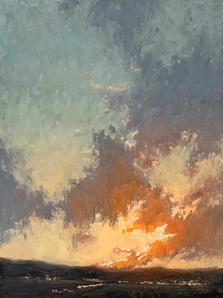 Jane Hunt
Due West
Windows to the Divine Exhibition 2020
