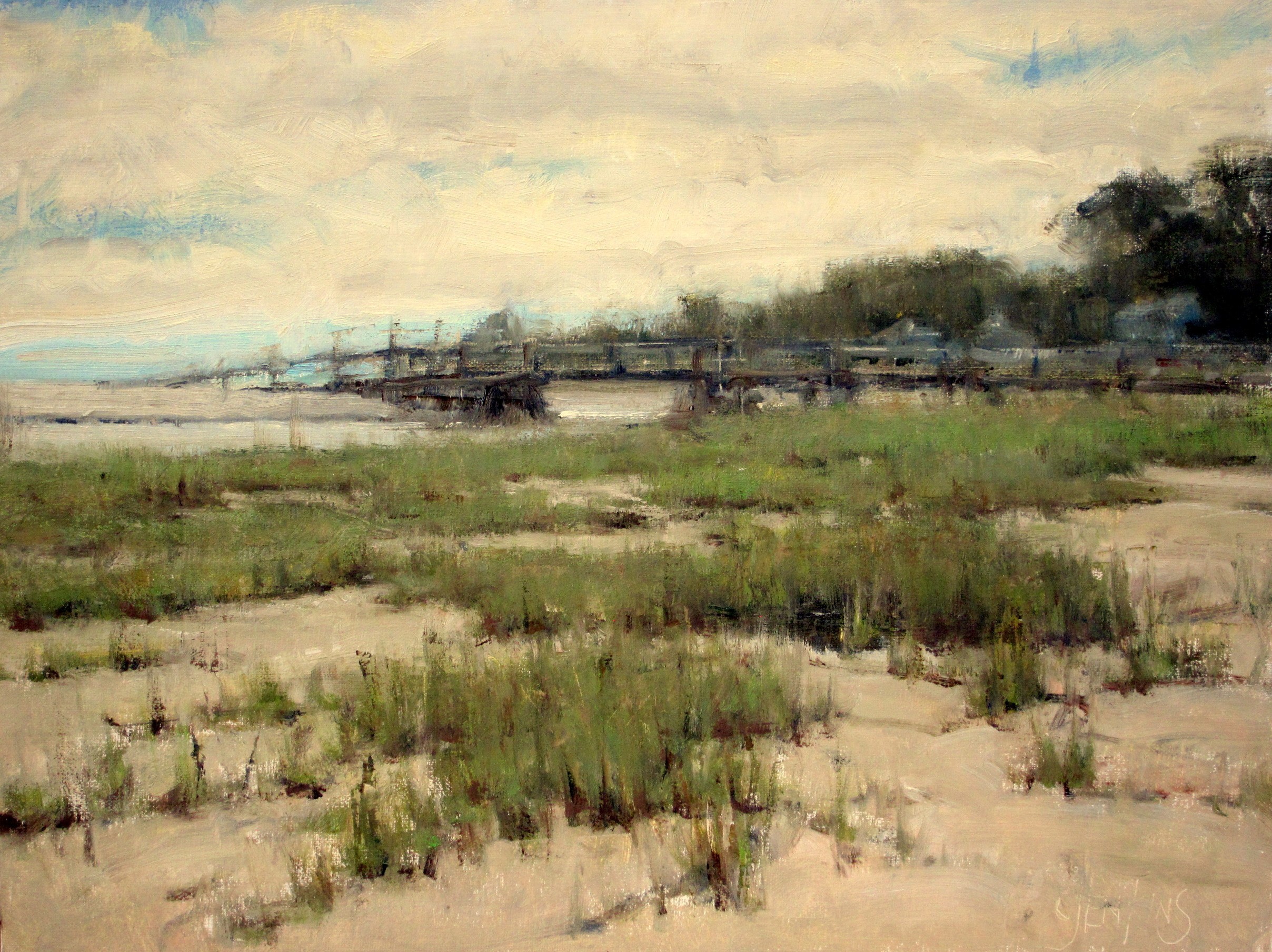 Jenkins, Carol, On the Coast, 11 x 14 $1400 oil on canvas