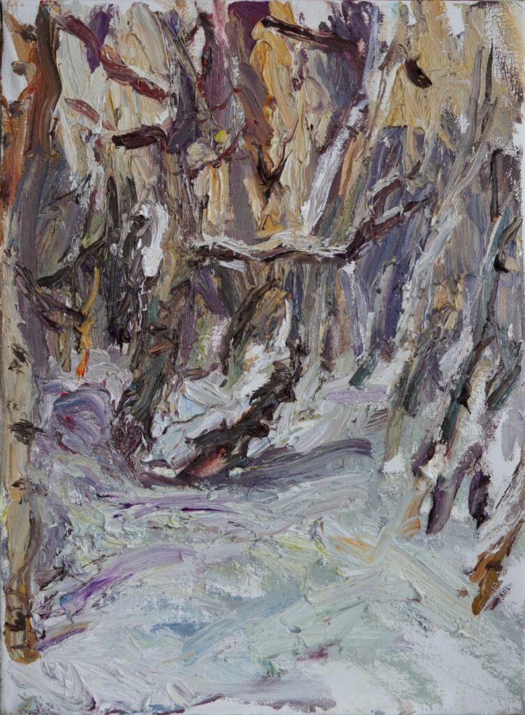 Gleiter, Ulrich, Winter Sky, 23 x 16, Oil, $1,600