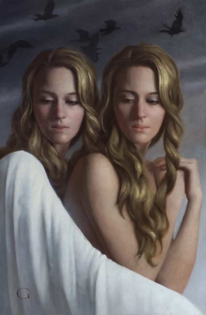 David Gray, One's Own Angel, Windows Exhibition 2023 (Private Collection)